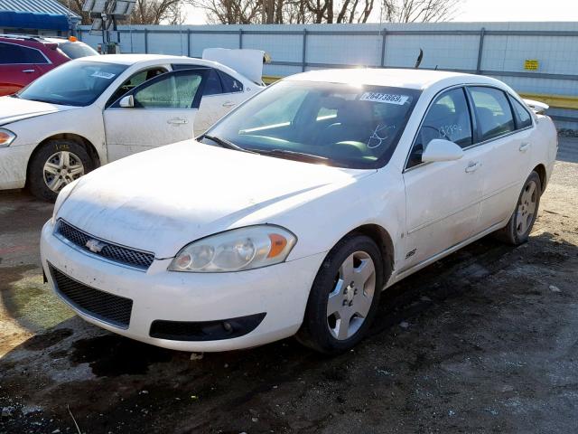 2G1WD58C969100874 - 2006 CHEVROLET IMPALA SUP თეთრი ფოტო 2