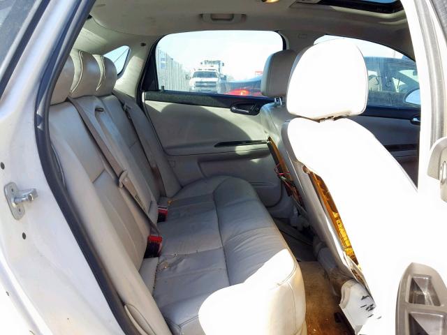 2G1WD58C969100874 - 2006 CHEVROLET IMPALA SUP თეთრი ფოტო 6