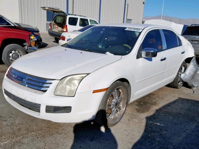 3FAFP06Z46R214354 - 2006 FORD FUSION S WHITE photo 2