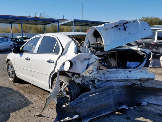 3FAFP06Z46R214354 - 2006 FORD FUSION S WHITE photo 3