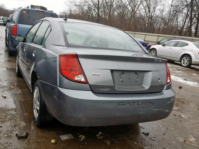 1G8AJ55F36Z107408 - 2006 SATURN ION LEVEL GRAY photo 3