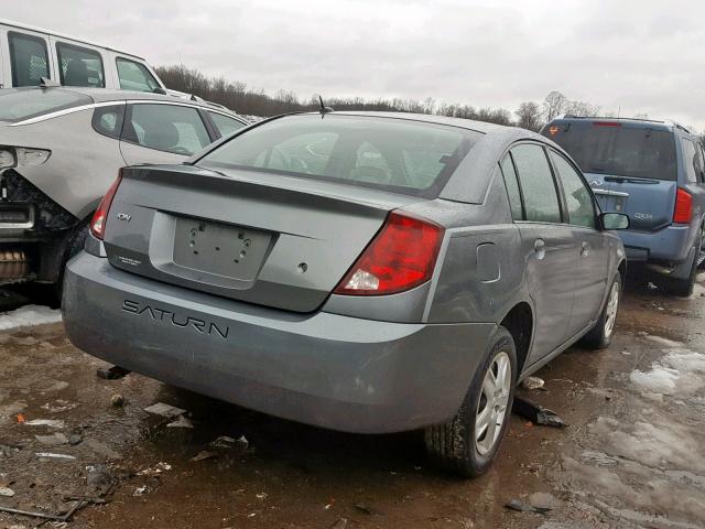 1G8AJ55F36Z107408 - 2006 SATURN ION LEVEL GRAY photo 4