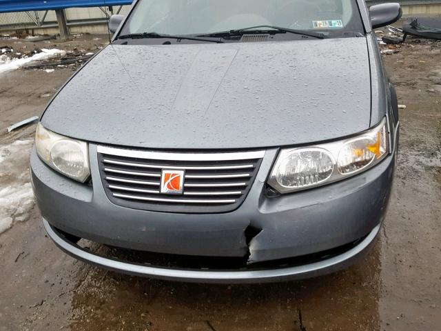 1G8AJ55F36Z107408 - 2006 SATURN ION LEVEL GRAY photo 7