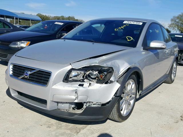 YV1MK672282080398 - 2008 VOLVO C30 T5 SILVER photo 2