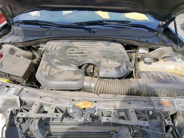 2C3CCAAG8EH380461 - 2014 CHRYSLER 300 GRAY photo 7