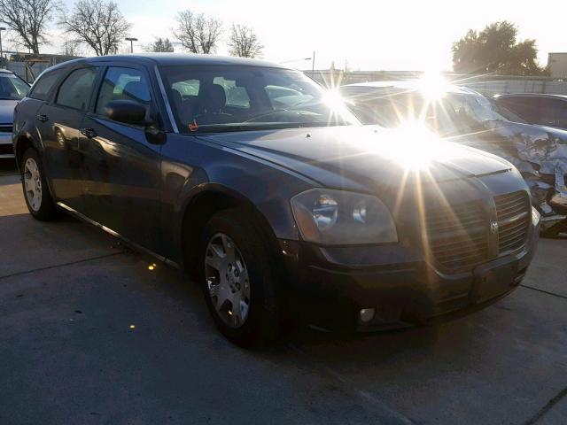 2D4FV47T46H369258 - 2006 DODGE MAGNUM SE BLACK photo 1