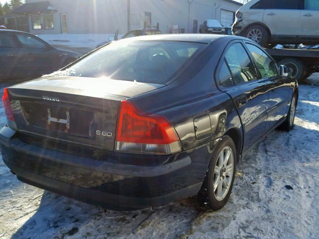 YV1RS61R322162899 - 2002 VOLVO S60 BLUE photo 4