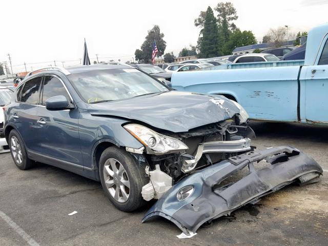 JNKAJ09E28M300237 - 2008 INFINITI EX35 BASE GRAY photo 1