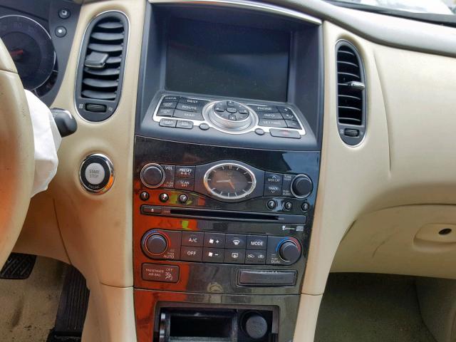 JNKAJ09E28M300237 - 2008 INFINITI EX35 BASE GRAY photo 9