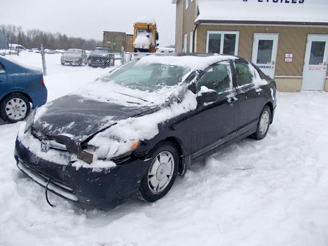 2HGFA16478H125254 - 2008 HONDA CIVIC DX-G BLACK photo 2