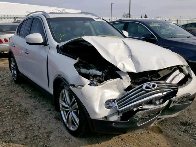 JN1AJ0HP0BM802288 - 2011 INFINITI EX35 BASE WHITE photo 1