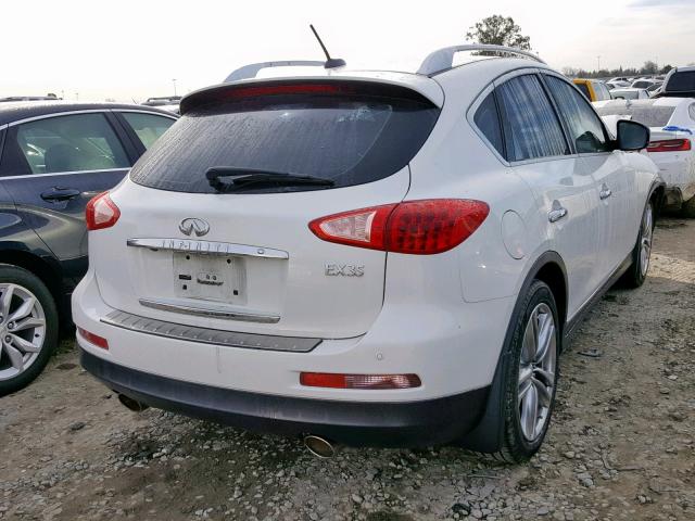 JN1AJ0HP0BM802288 - 2011 INFINITI EX35 BASE WHITE photo 4