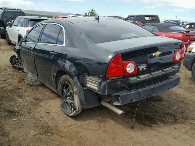 1G1ZB5E17BF161731 - 2011 CHEVROLET MALIBU LS BLACK photo 3