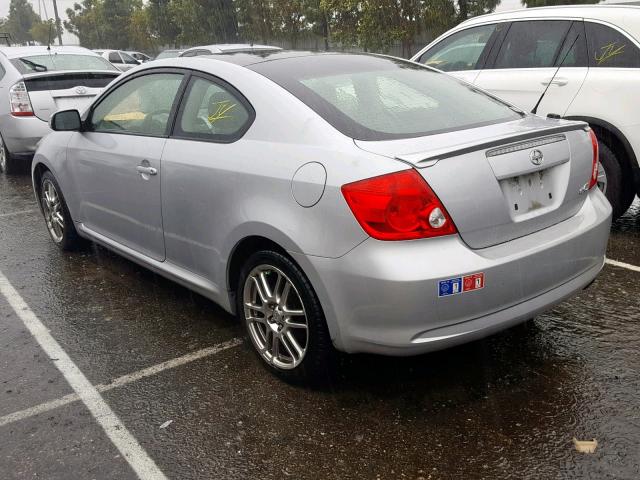 JTKDE167X50042754 - 2005 TOYOTA SCION TC ვერცხლისფერი ფოტო 3