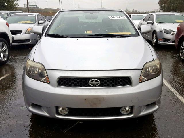 JTKDE167X50042754 - 2005 TOYOTA SCION TC ვერცხლისფერი ფოტო 9