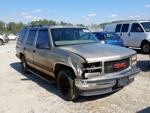 1GKEC13R6WJ730516 - 1998 GMC YUKON TAN photo 1