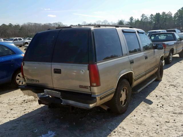 1GKEC13R6WJ730516 - 1998 GMC YUKON TAN photo 4