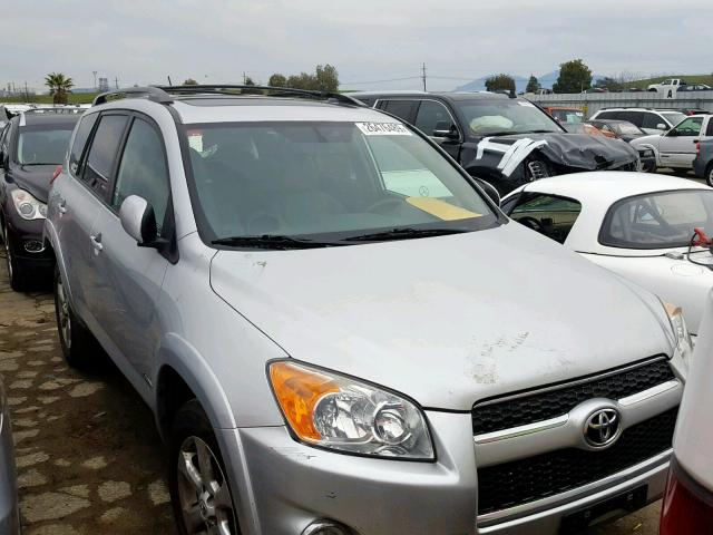 2T3YF4DV6AW039932 - 2010 TOYOTA RAV4 LIMIT SILVER photo 1