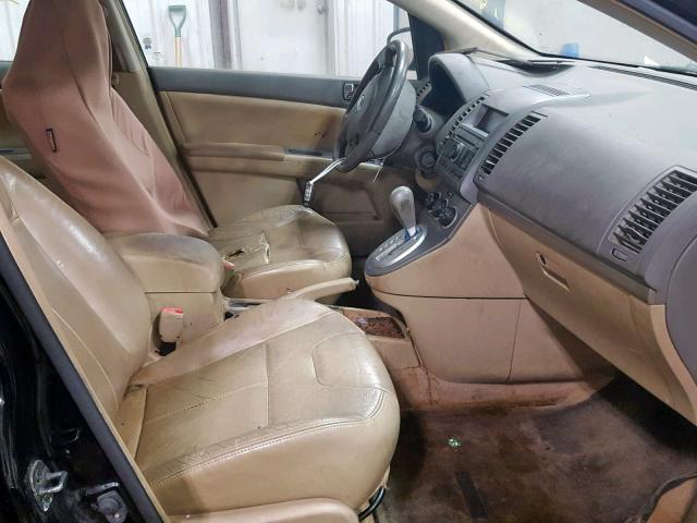 3N1AB61E97L714298 - 2007 NISSAN SENTRA 2.0 BLACK photo 5