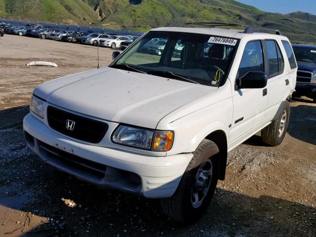 4S6CK58W0Y4420328 - 2000 HONDA PASSPORT E თეთრი ფოტო 2