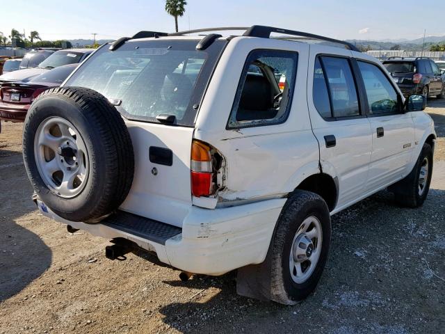 4S6CK58W0Y4420328 - 2000 HONDA PASSPORT E თეთრი ფოტო 4