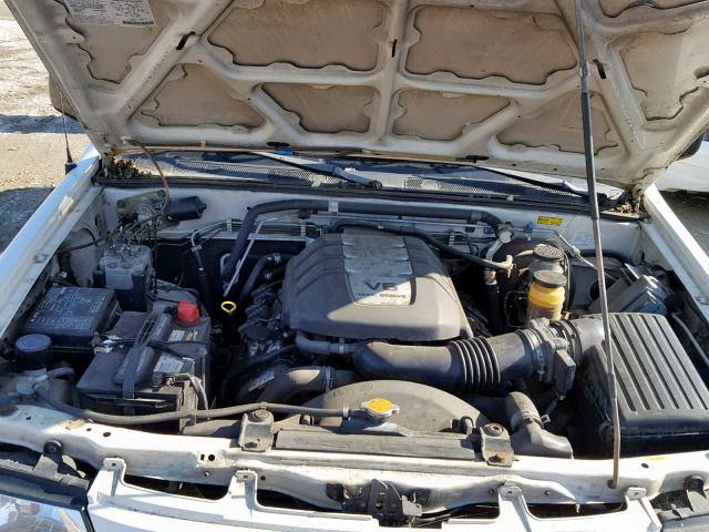 4S6CK58W0Y4420328 - 2000 HONDA PASSPORT E თეთრი ფოტო 7