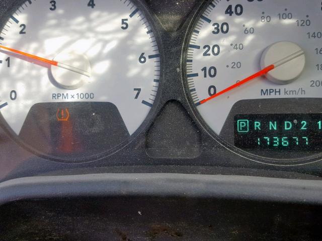 3D7KS28D58G181969 - 2008 DODGE RAM 2500 S Կապույտ լուսանկար 8