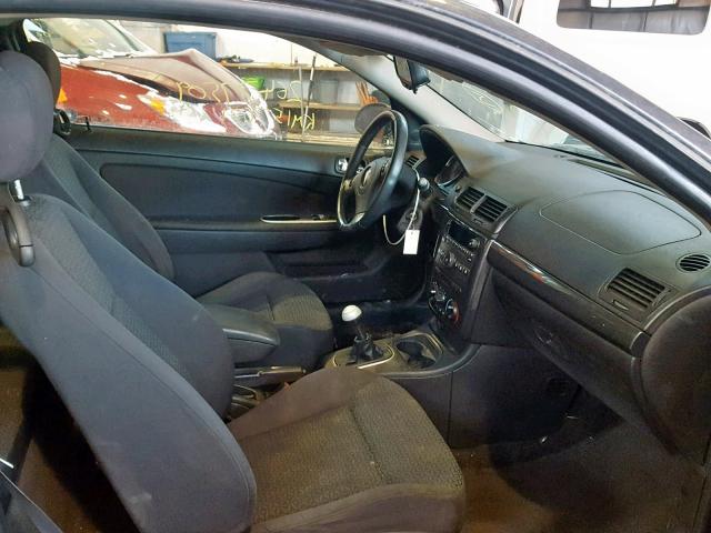 1G2AL18H897283753 - 2009 PONTIAC G5 GRAY photo 5