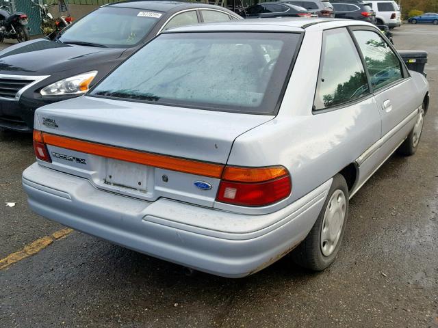 1FARP11J0RW210825 - 1994 FORD ESCORT LX GRAY photo 4