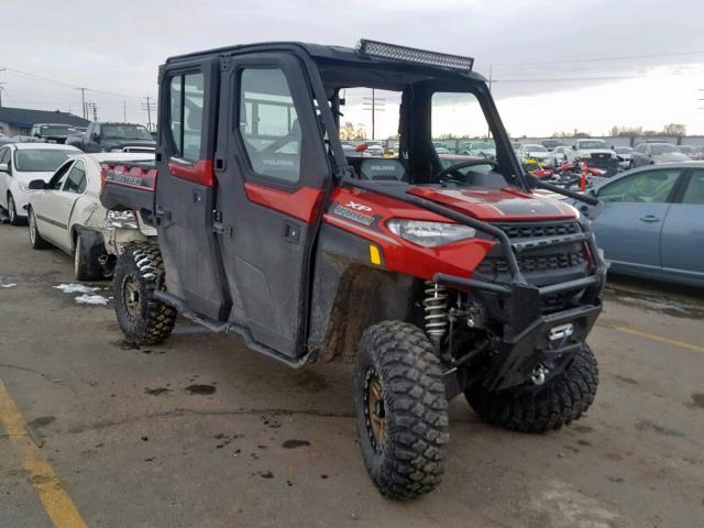 4XARSU993K8545969 - 2019 POLARIS RANGER CRE RED photo 1