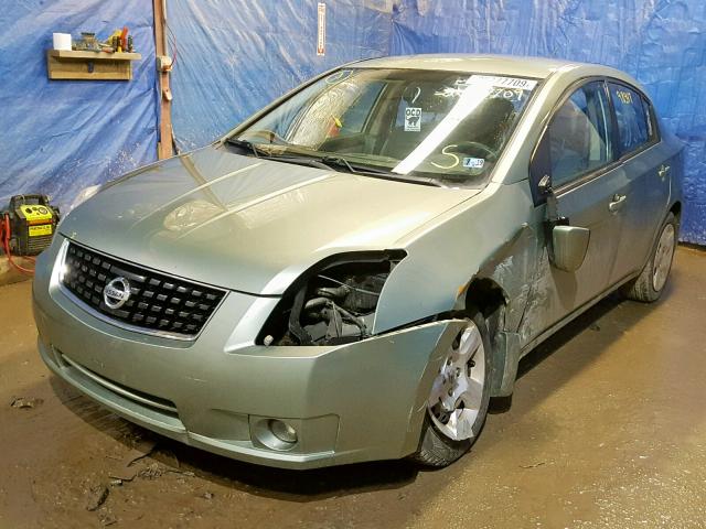 3N1AB61E08L754450 - 2008 NISSAN SENTRA 2.0 GREEN photo 2