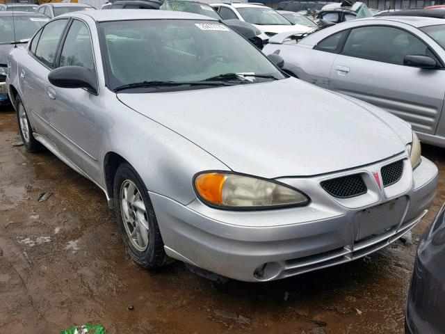 1G2NE52F44M564646 - 2004 PONTIAC GRAND AM S SILVER photo 1