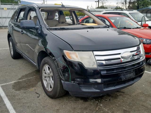 2FMDK36C87BB56659 - 2007 FORD EDGE SE BLACK photo 1