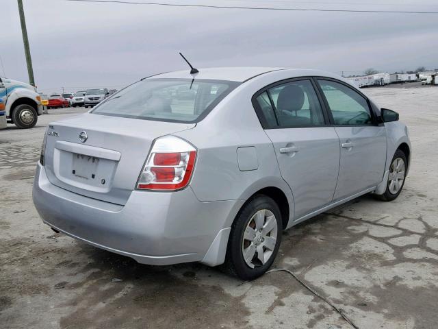 3N1AB61E19L631323 - 2009 NISSAN SENTRA 2.0 SILVER photo 4