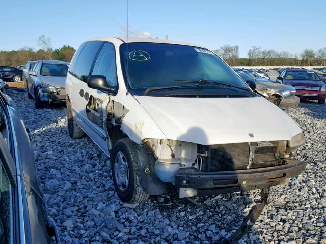 2B4GP2536YR807050 - 2000 DODGE CARAVAN WHITE photo 1