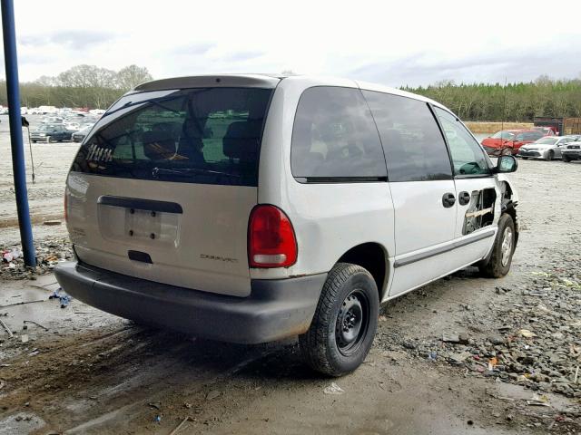 2B4GP2536YR807050 - 2000 DODGE CARAVAN WHITE photo 4