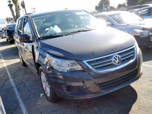 2C4RVABG5CR392296 - 2012 VOLKSWAGEN ROUTAN SE CHARCOAL photo 1