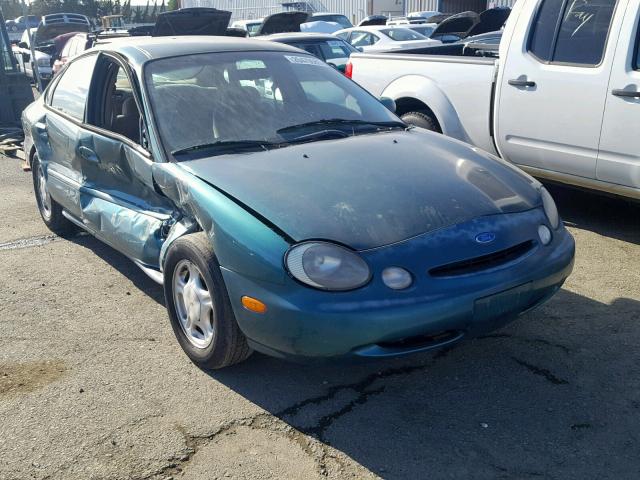 1FALP52U3VG145334 - 1997 FORD TAURUS GL GREEN photo 1