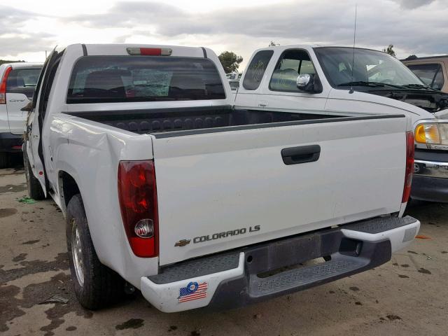 1GCCS24E688208504 - 2008 CHEVROLET COLORADO L WHITE photo 3