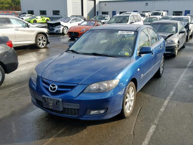 JM1BK324671718399 - 2007 MAZDA 3 S BLUE photo 2