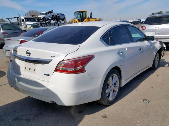 1N4AL3APXDN489479 - 2013 NISSAN ALTIMA WHITE photo 4