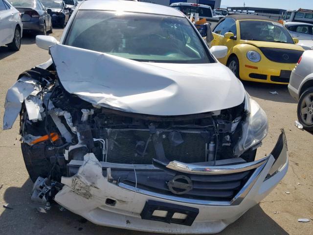 1N4AL3APXDN489479 - 2013 NISSAN ALTIMA WHITE photo 9