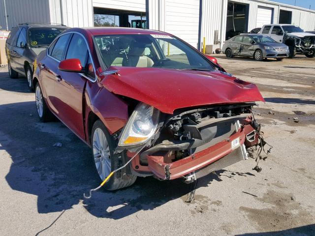 1G4PP5SK3D4251501 - 2013 BUICK VERANO RED photo 1