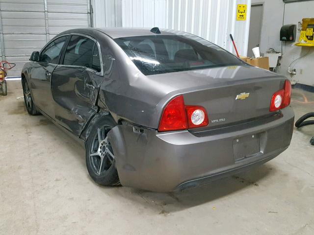 1G1ZB5E09CF147340 - 2012 CHEVROLET MALIBU LS CHARCOAL photo 3