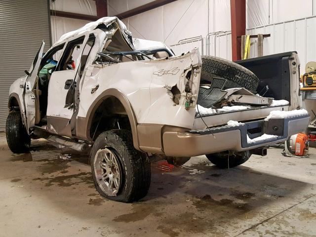 1FTPW14546FB00441 - 2006 FORD F150 SUPER WHITE photo 3