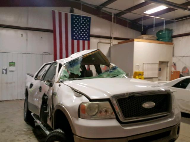 1FTPW14546FB00441 - 2006 FORD F150 SUPER WHITE photo 9