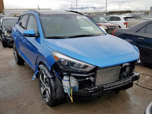 KM8J3CA23HU549821 - 2017 HYUNDAI TUCSON LIM BLUE photo 1