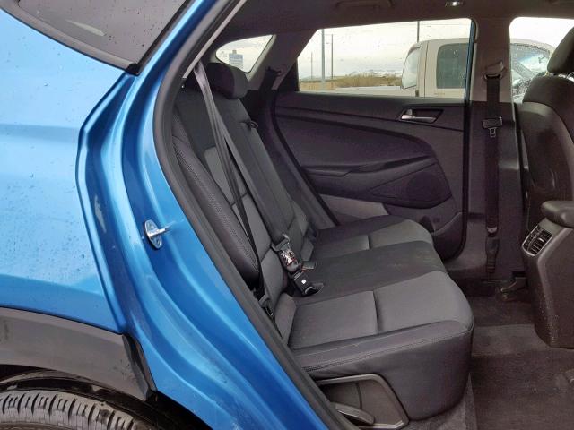 KM8J3CA23HU549821 - 2017 HYUNDAI TUCSON LIM BLUE photo 6