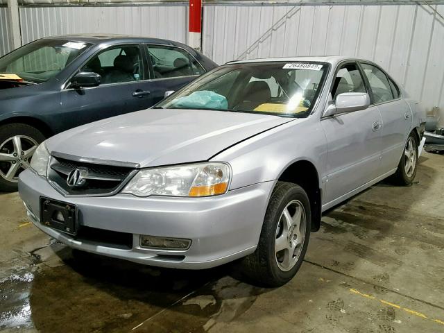 19UUA56653A060864 - 2003 ACURA 3.2TL SILVER photo 2