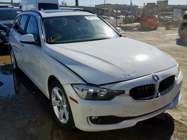 WBA3K5C53FK301464 - 2015 BMW 328 D WHITE photo 1